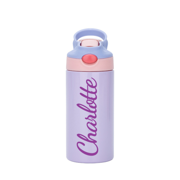 Personalised BPA Free 12oz Cute Design Kid Water Bottles | YouBottle19