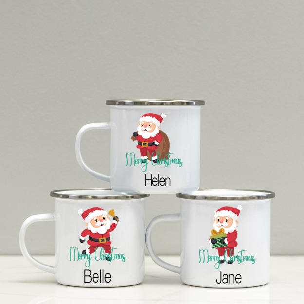 Personalised 12oz Santa Claus Mugs for Kids  | KidMug24