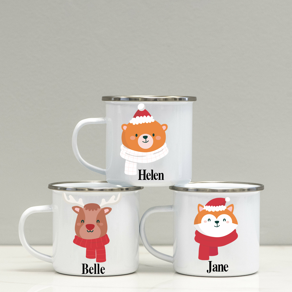 Personalised 12oz Merry Christmas Mugs for Kids  | KidMug20