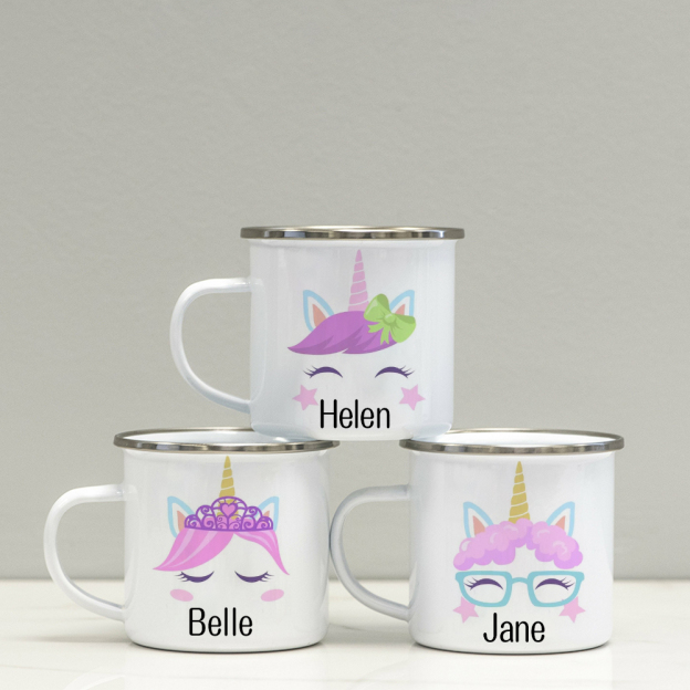 Personalised 12oz Unicorn Mugs for Kids  | KidMug16