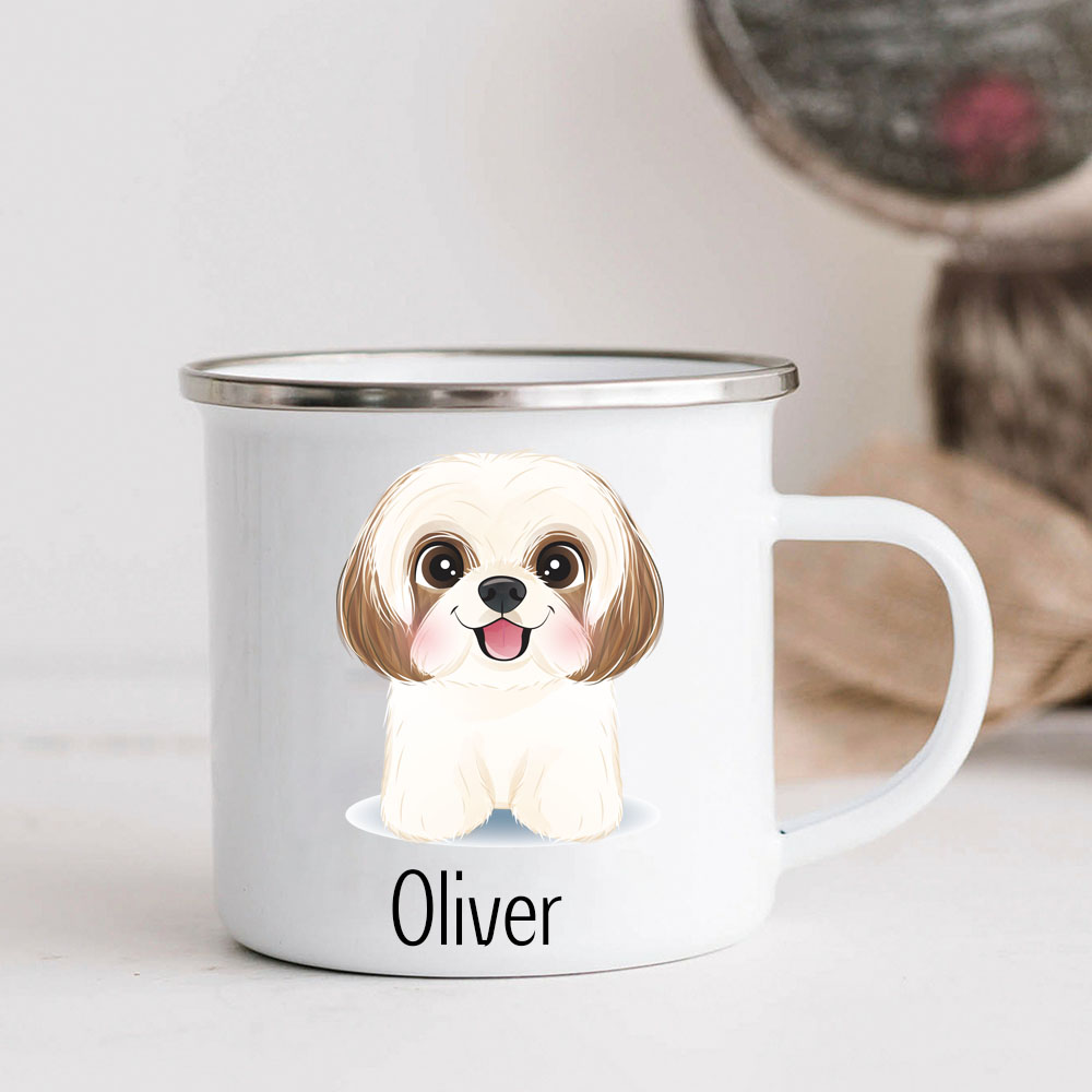 Personalised 12oz Cute Dog Mugs for Kids  | KidMug31