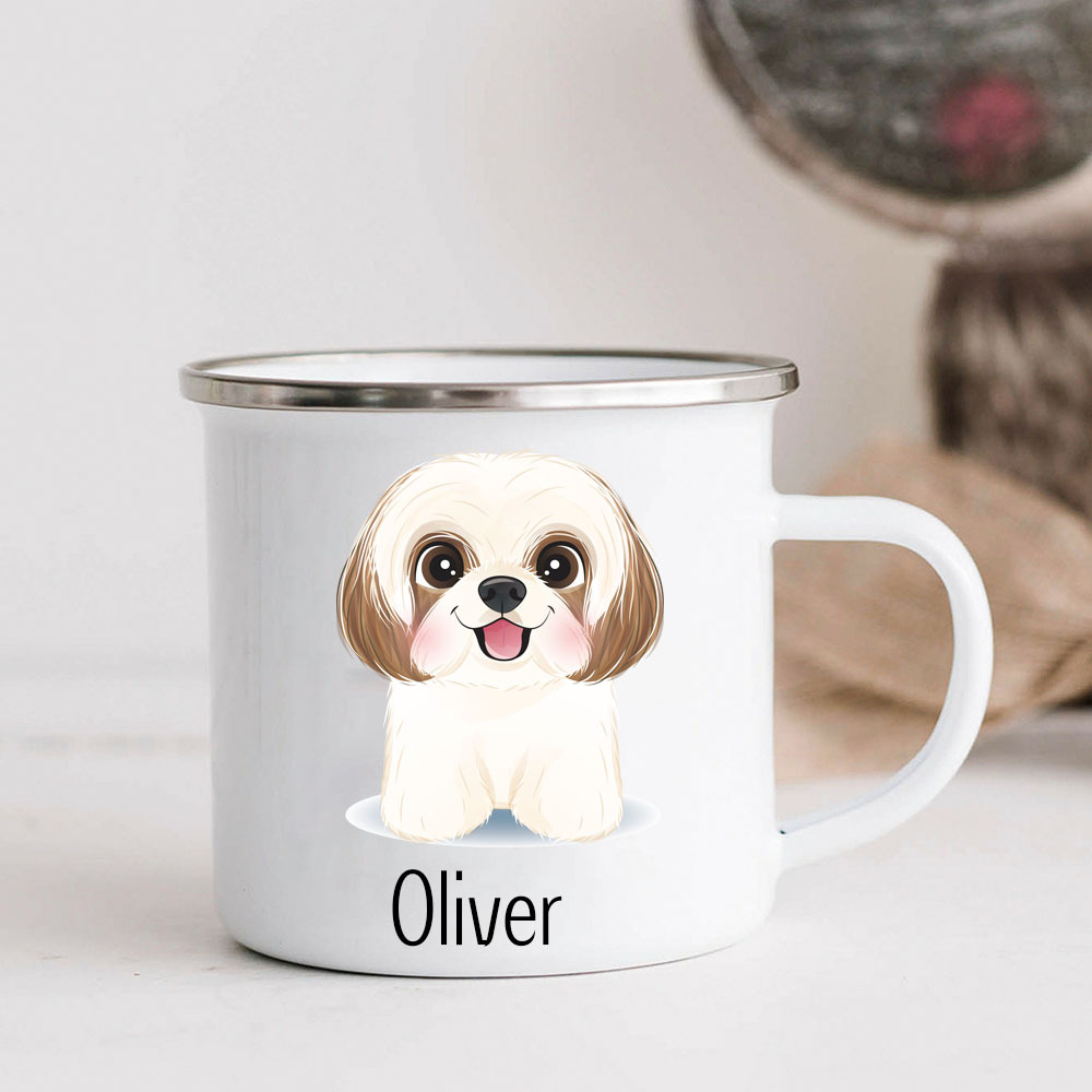 Personalised 12oz Cute Dog Mugs for Kids  | KidMug31
