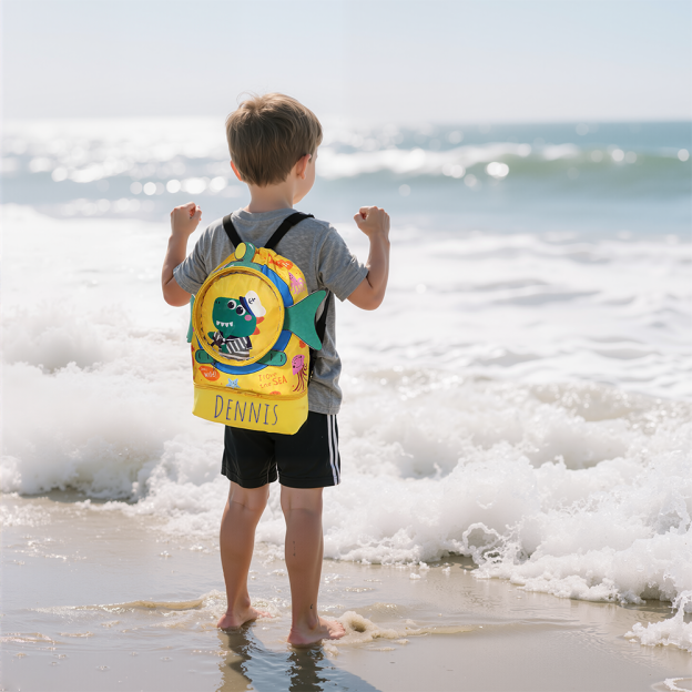 Personalized Kid Summer Packable Waterproof Backpack