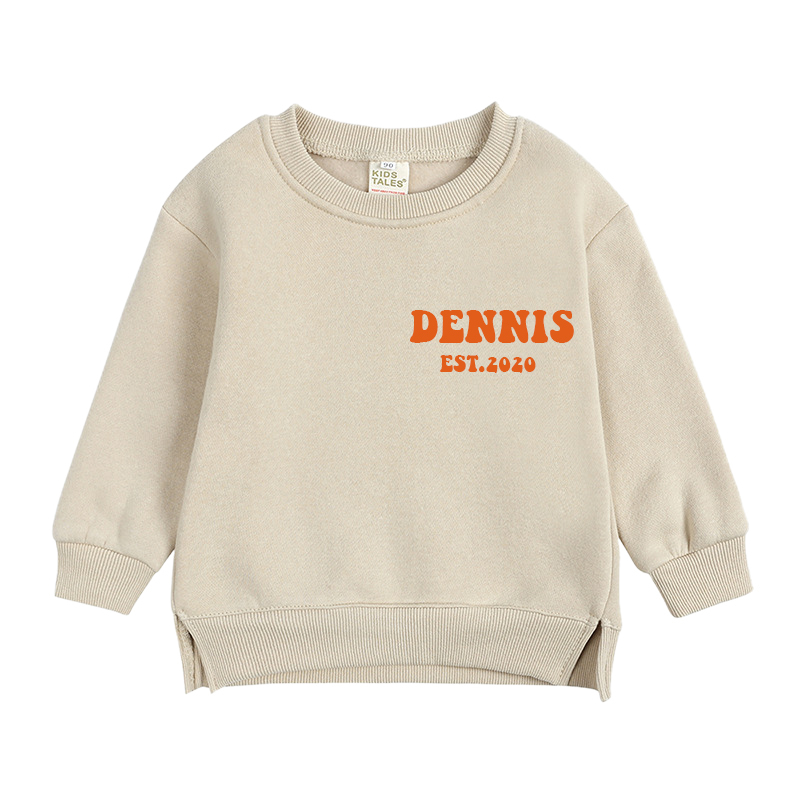 Personalized Kid Cozy Soft Crewneck Sweatshirt | inSweatshirt12