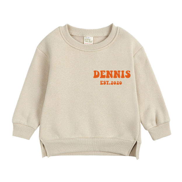 Personalized Kid Cozy Soft Crewneck Sweatshirt | inSweatshirt12