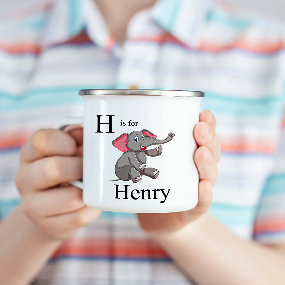 Personalised 12oz Animal Mugs for Kids  | KidMug05