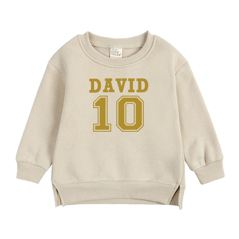 Personalized Kid Cozy Soft Crewneck Sweatshirt