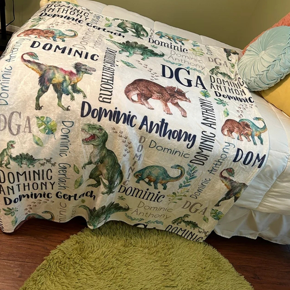 Personalized Lovely Kid Blanket for Comfort & Unique | BKKid86