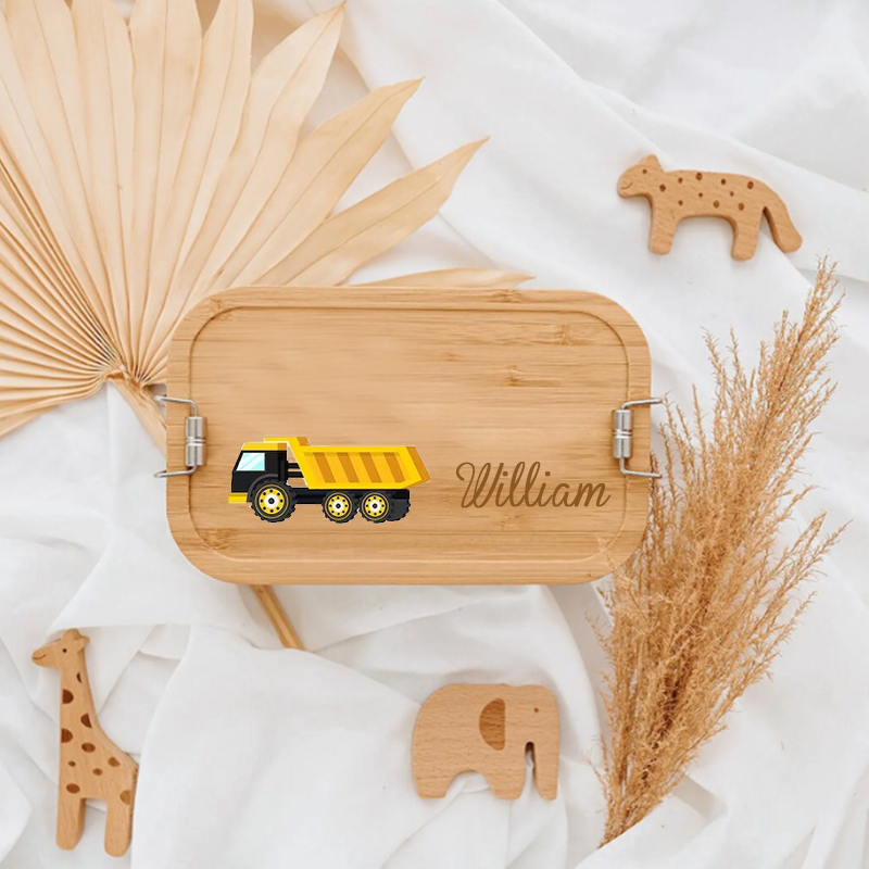 Personalized Children's Stainless Lunch Box | KKToy28