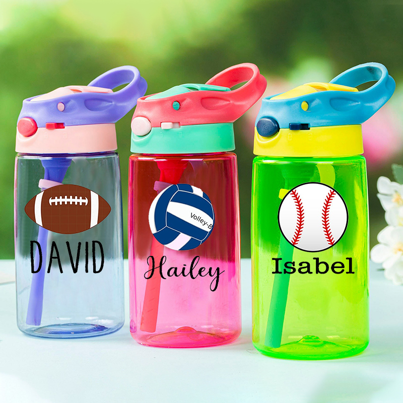 Personalised BPA Free 16oz Kid Water Bottles | YouBottle09