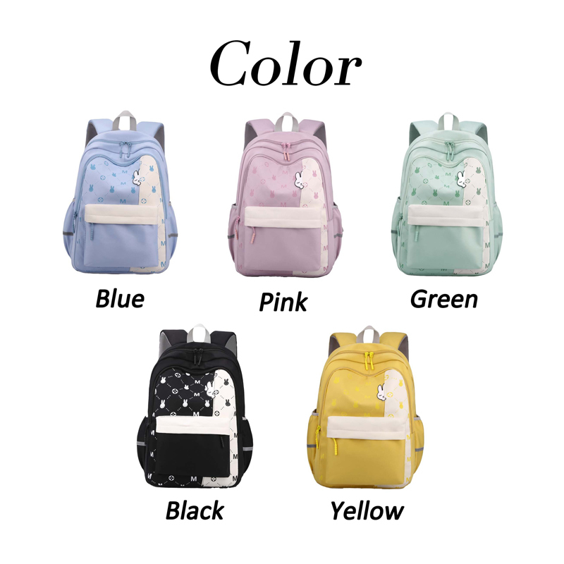 Personalized Embroidery Color School Backpack