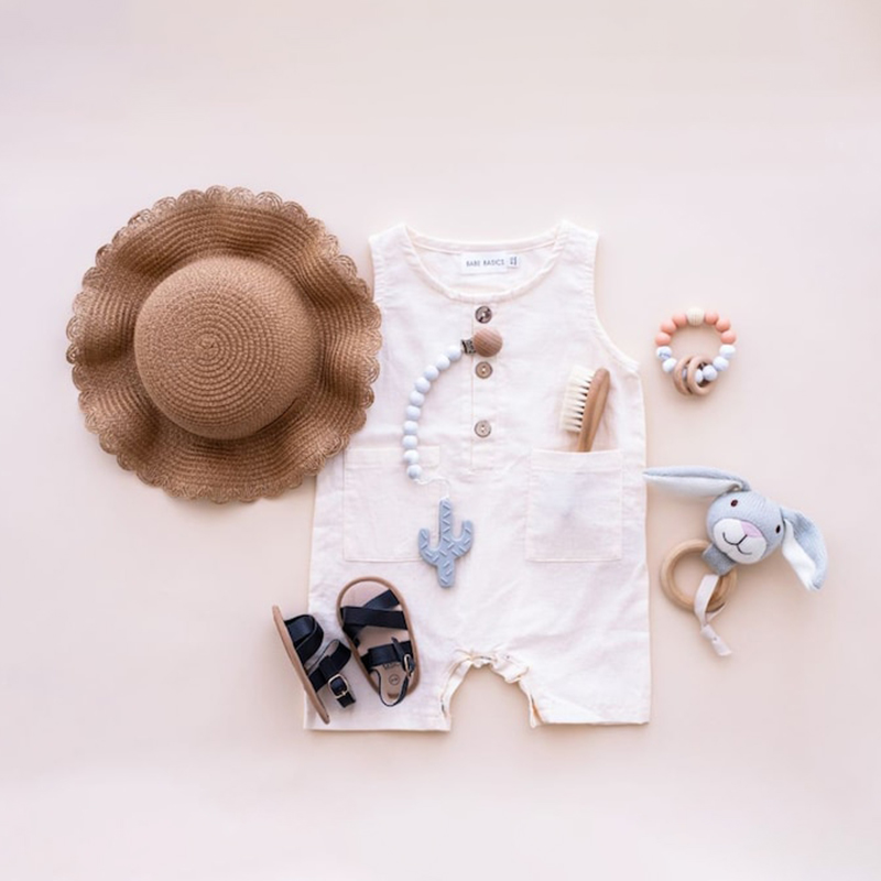 Personalized Summer Leather Patch Straw Hat