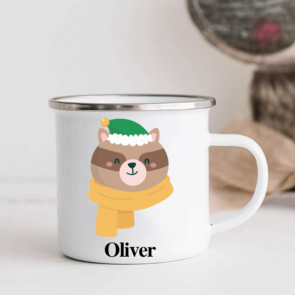 Personalised 12oz Merry Christmas Mugs for Kids  | KidMug20