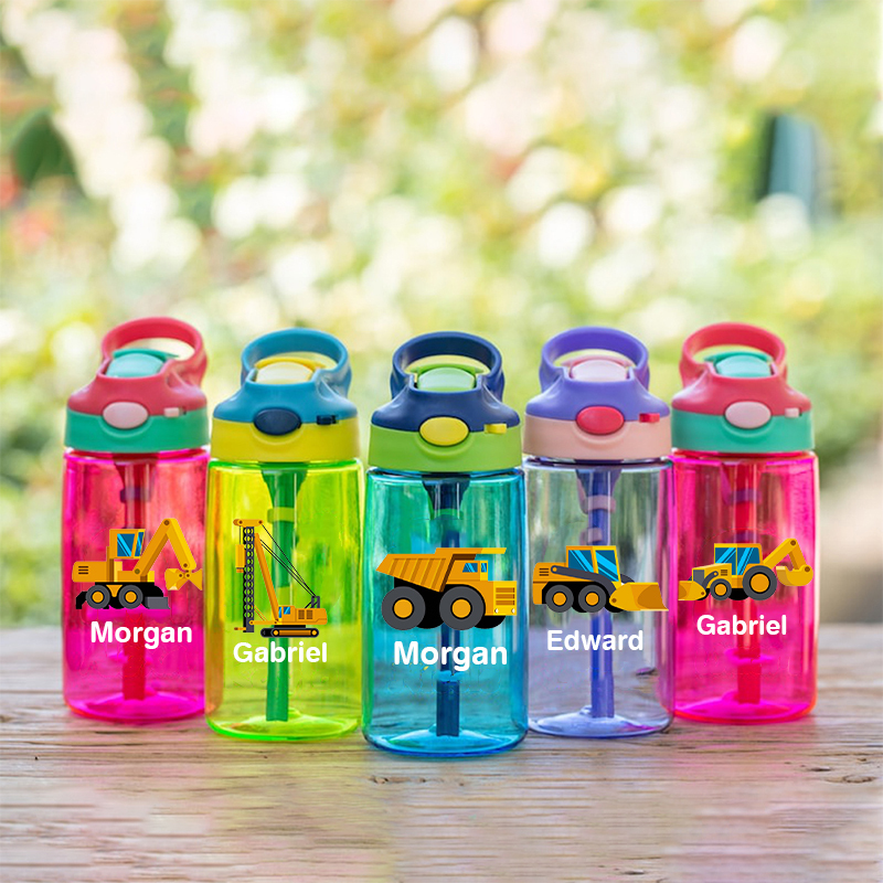 Personalised BPA Free 16oz Kid Water Bottles