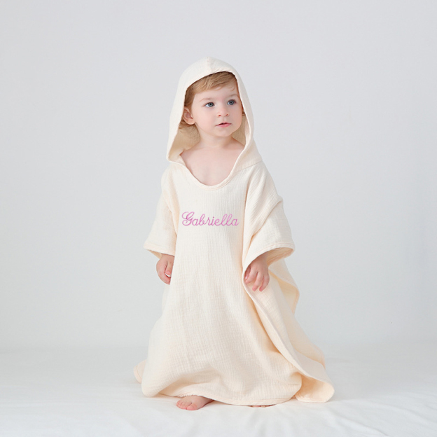 Personalized Kid Summer Hooded Beach Towel