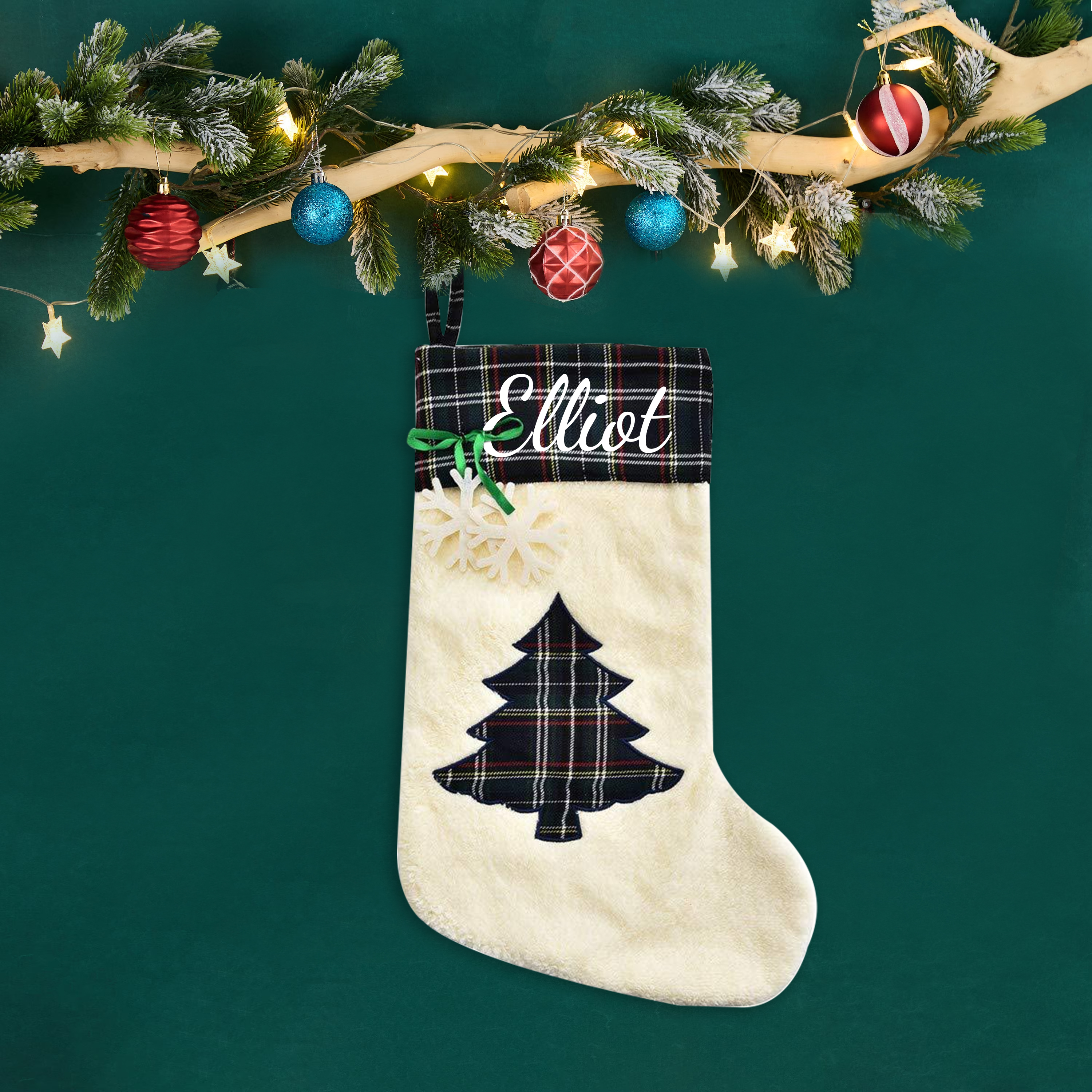 Personalized Christmas Pet Stocking with Name | MCGift09