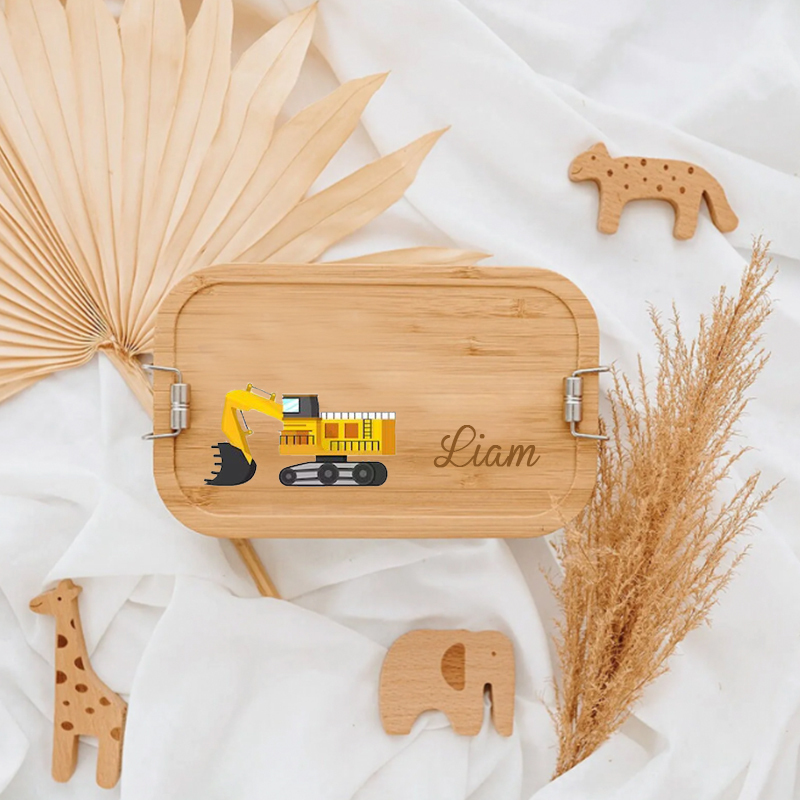 Personalized Children's Stainless Lunch Box | KKToy28