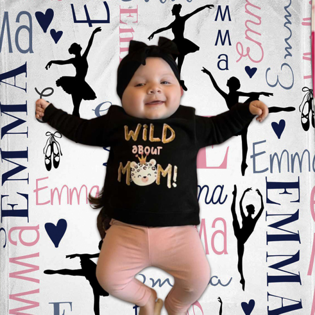 Personalized Lovely Kid Blanket for Comfort & Unique | BKKid102