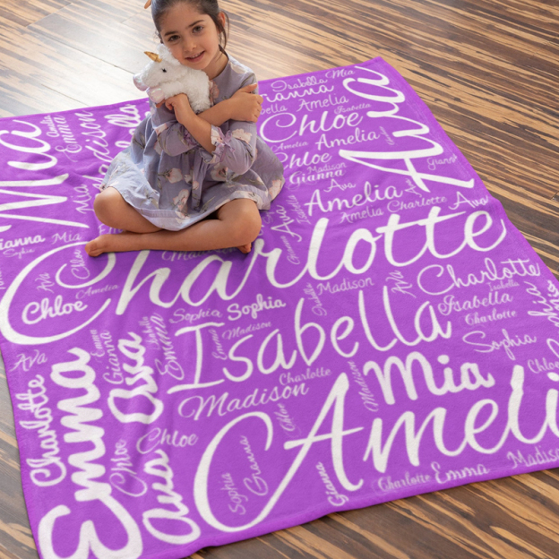 Personalized Lovely Kid Blanket for Comfort & Unique | BKKid107