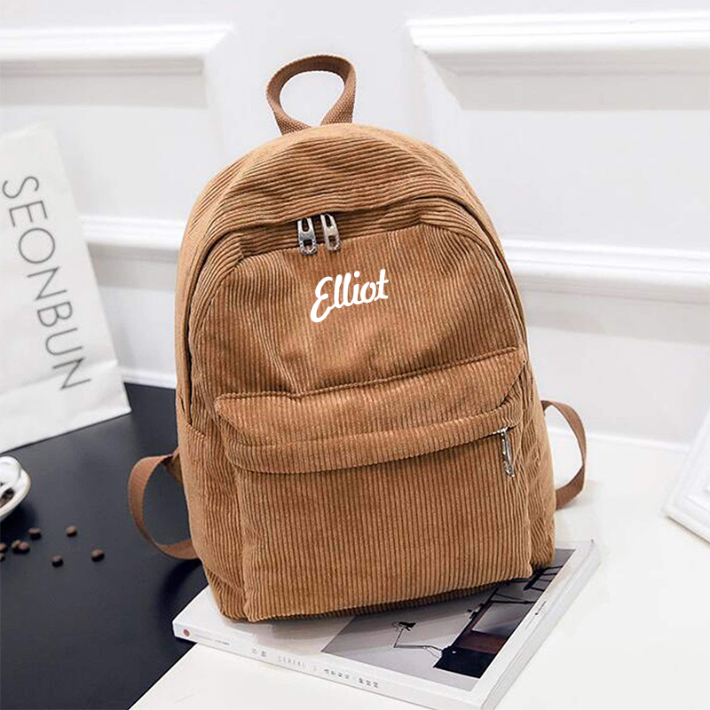 Personalized Embroidery Kid School Backpack