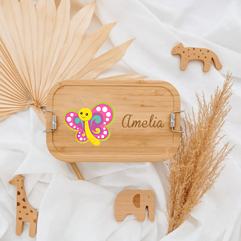 Personalized Children's Stainless Lunch Box | KKToy27