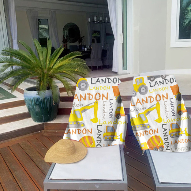 Personalized Lovely Kid Towel for Summer & Beach | CWTowel55