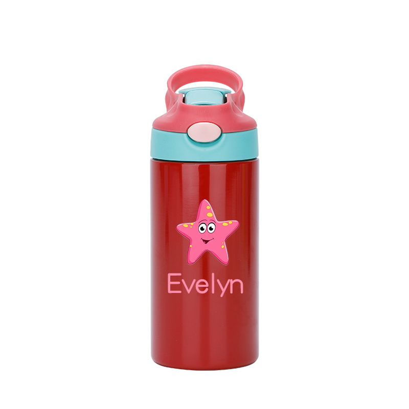 Personalised BPA Free 12oz Kid Water Bottles | YouBottle18