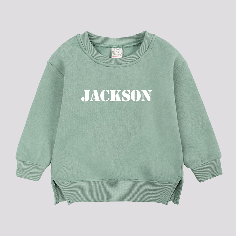 Personalized Kid Cozy Soft Crewneck Sweatshirt | inSweatshirt01