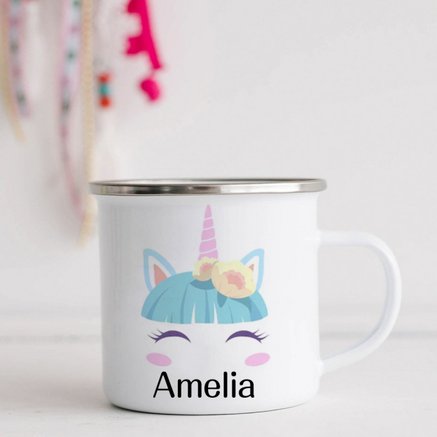 Personalised 12oz Unicorn Mugs for Kids  | KidMug16