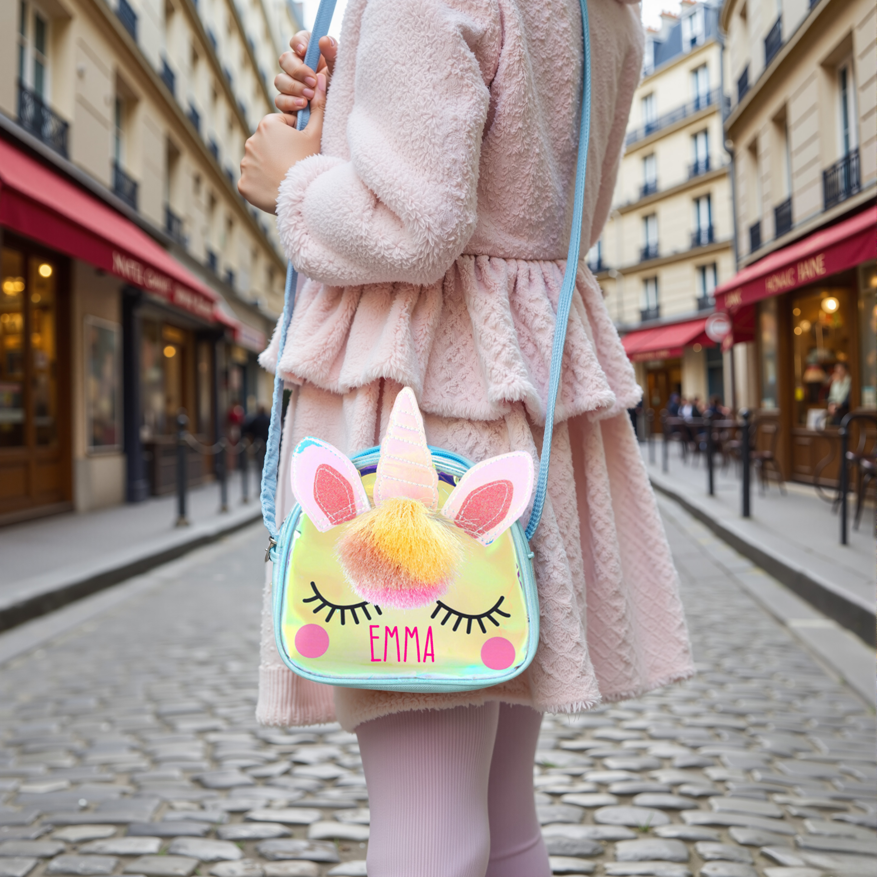 Personalized Girls Birthday Unicorn Purse