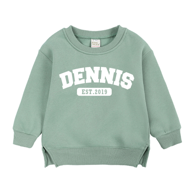 Personalized Kid Cozy Soft Crewneck Sweatshirt | inSweatshirt10