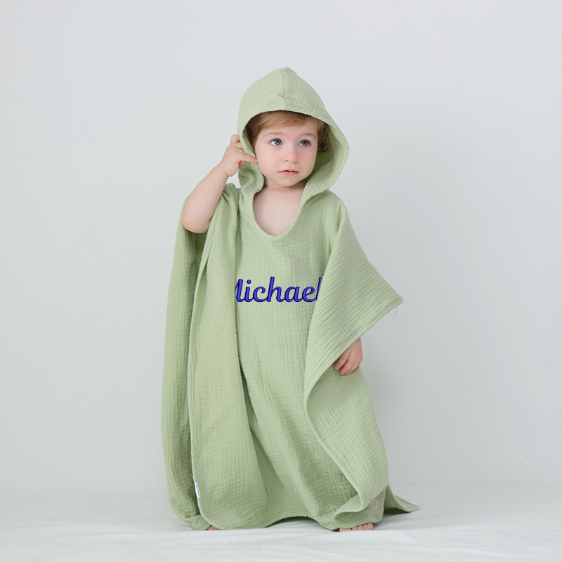 Personalized Kid Summer Hooded Beach Towel