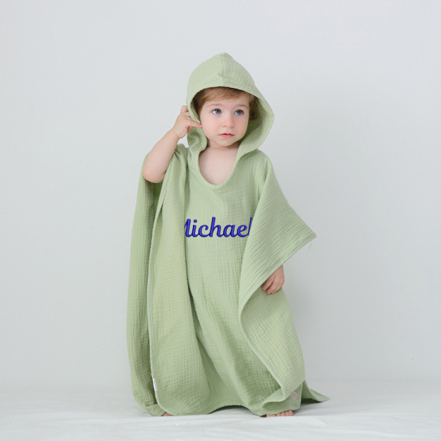 Personalized Kid Summer Hooded Beach Towel
