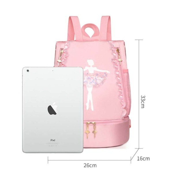 Personalized Name Ballerina Backpack