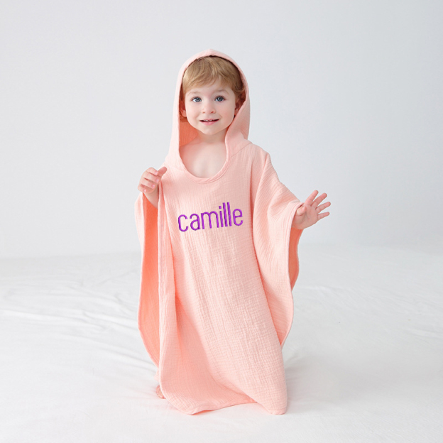 Personalized Kid Summer Hooded Beach Towel