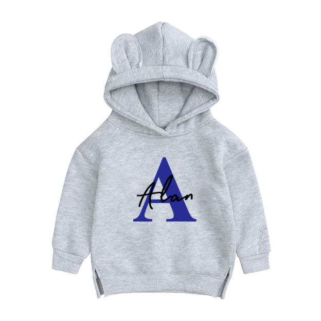 Personalized Kid Cozy Soft Bear Crewneck Sweatshirt | inSweatshirt26