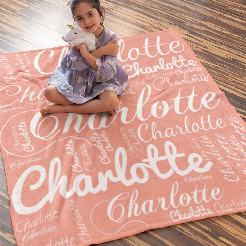 Personalized Lovely Kid Blanket for Comfort & Unique | BKKid107