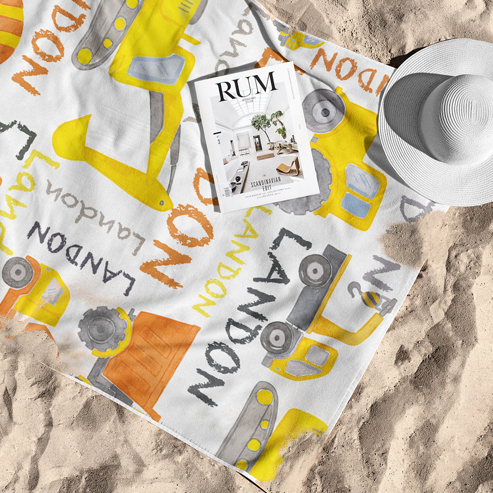 Personalized Lovely Kid Towel for Summer & Beach | CWTowel55