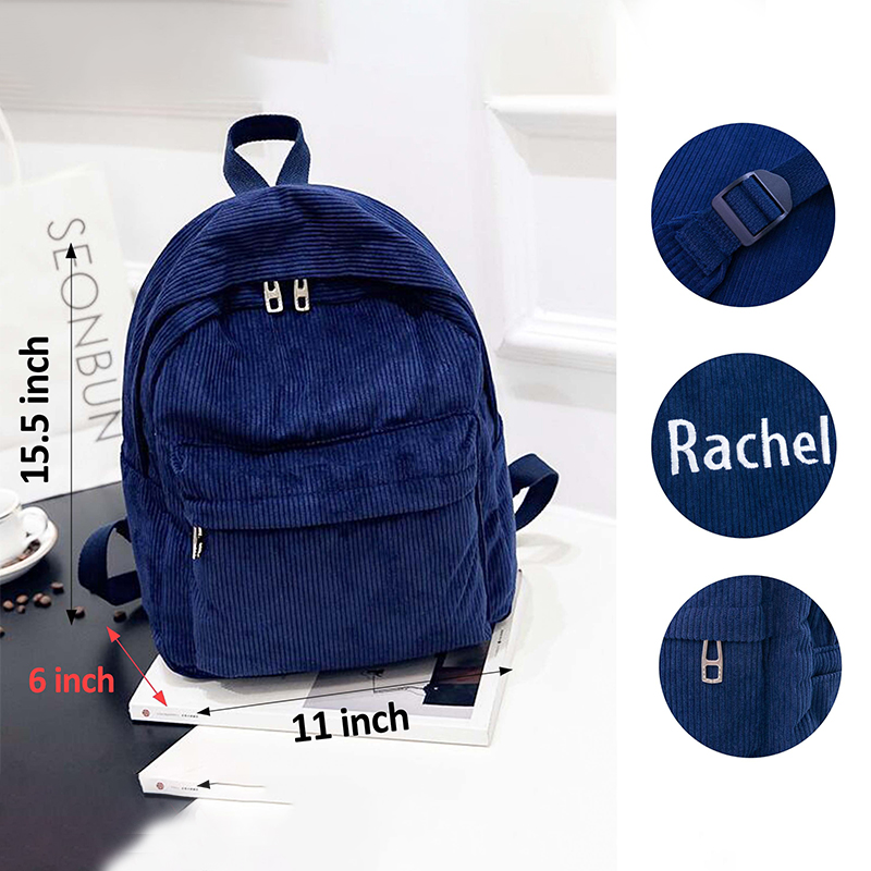 Personalized Embroidery Kid School Backpack