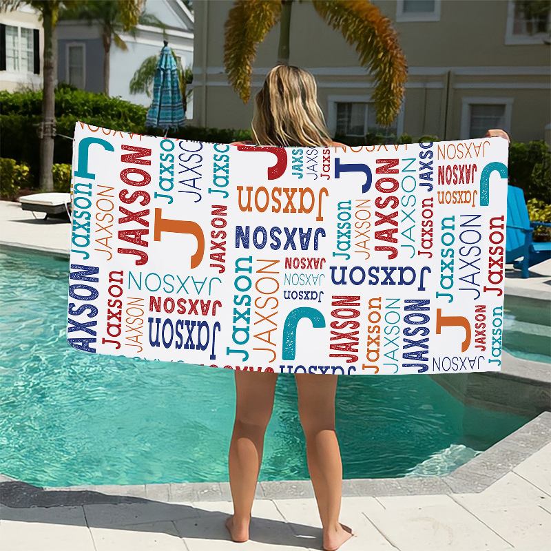 Personalized Lovely Kid Towel for Summer & Beach | CWTowel83
