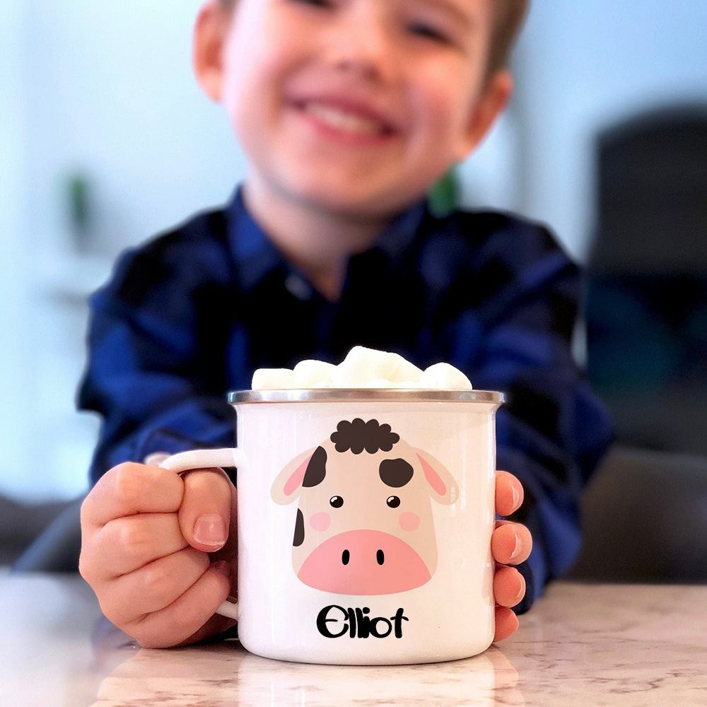 Personalised 12oz Animal Mugs for Kids  | KidMug10