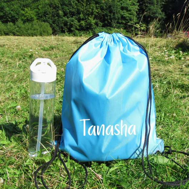 Personalized Kid's Drawstring Rucksack Bag | KKPack16