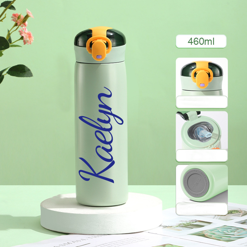 Personalised BPA Free 11oz / 16oz Stainless Steel Water Bottle | Youbottle29