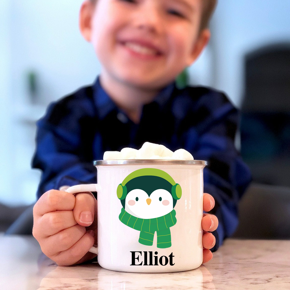 Personalised 12oz Merry Christmas Mugs for Kids  | KidMug20
