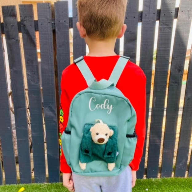 Personalized Bear Back to School Backpack