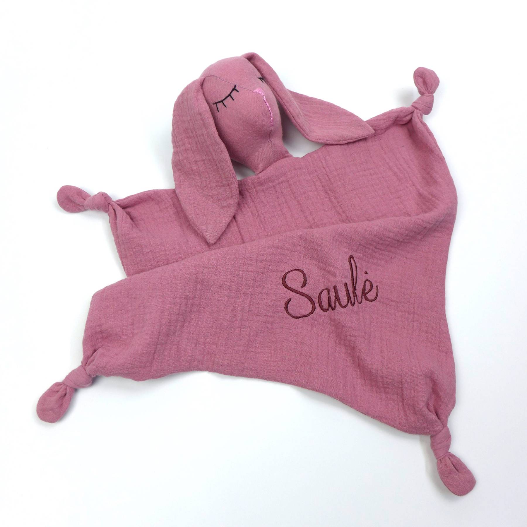 Personalized Baby Embroidery Comforter Sleep Toy | CWToy03