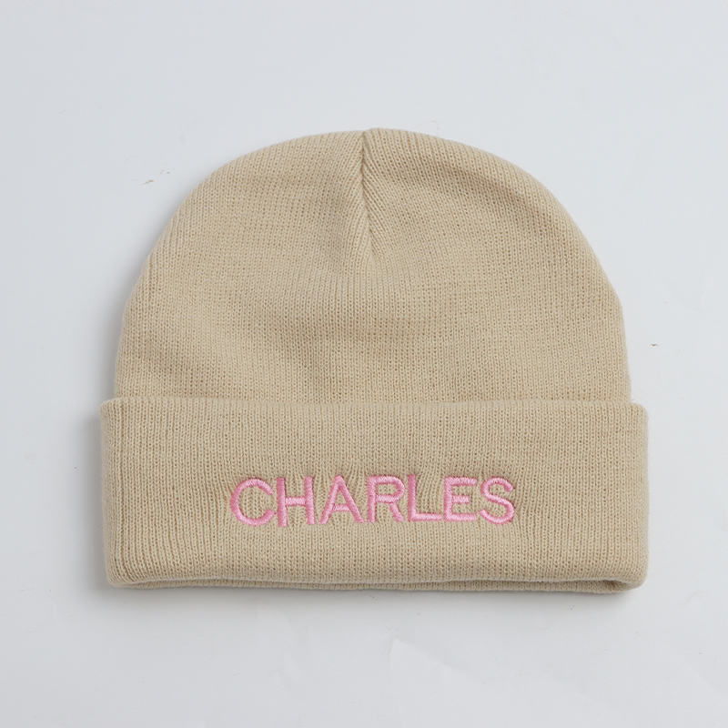 Personalized Embroidery Beanie Hat with Monogram for Comfort & Unique | HSKid15