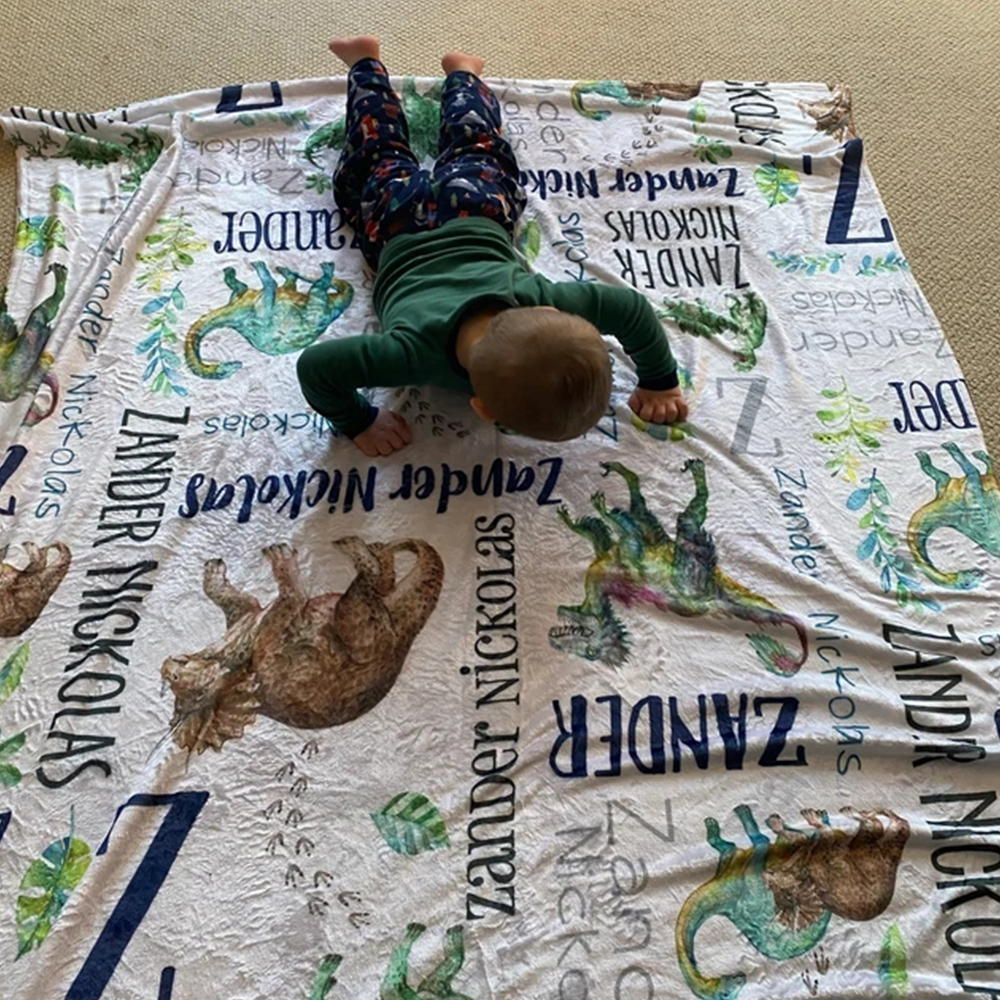 Personalized Lovely Kid Blanket for Comfort & Unique | BKKid86