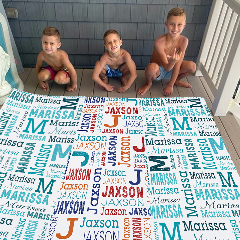 Personalized Lovely Kid Towel for Summer & Beach | CWTowel83