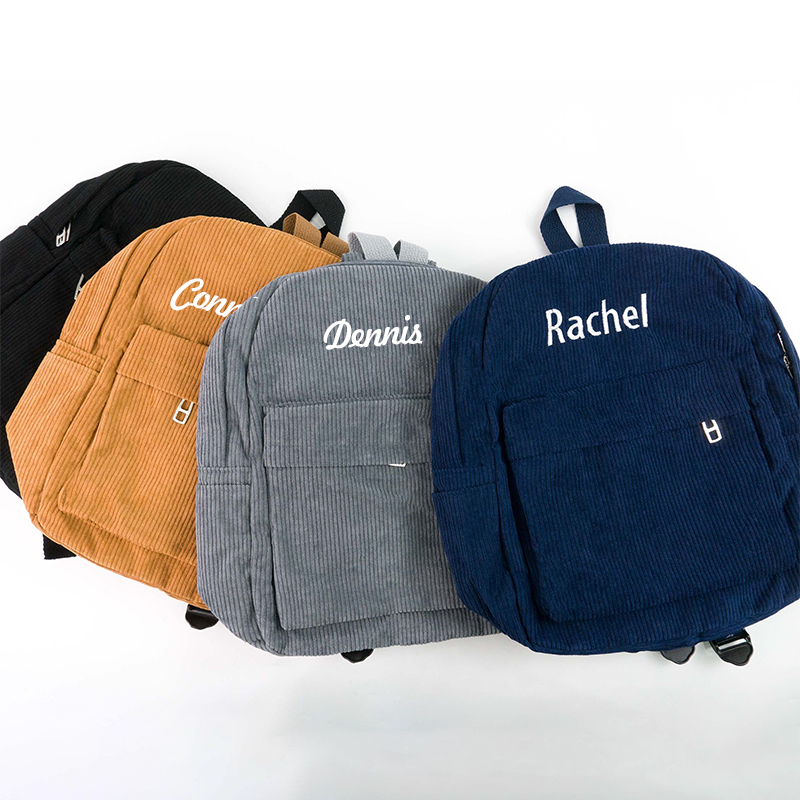 Personalized Embroidery Kid School Backpack